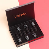 Vrenmol Glow in the Dark Gel Nail Polish Neon Shellac Nail Gel polish Soak Off UV Glow Effect Nail Polish Fluorescent Bright Colors Lacquer Nail Art-6 PCS 8 ML
