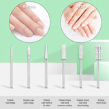 Nail Drill Machine, SHPTDJTIC Upgraded Professional Finger Toe Nail Care Electric Nail Polishing Machine Manicure Pedicure Kit Nail (black)