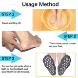 Gel Socks, Moisturizing Socks, Soft Moisturizing Gel Socks, Gel Spa Socks For Repairing and Softening Dry Cracked Feet Skins, Gel Lining Infused with Essential Oils and Vitamins (Black & Gray) …