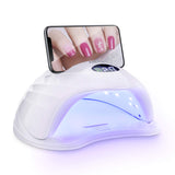 AEVO UV LED Nail Lamp, 48W Dual LED UV Lights for Curing Nail Polish Fast, Nail Dryer Light [Fast Drying] [Automatic Sensor & Digital Display] [5 Modes] [Professional Salon at Home]