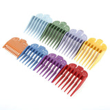 8 Sizes Guide Comb Set, Clipper Spare Parts Haircut Accessories for Professional Use, Great for Most Size Wahl Clippers/Trimmers