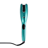 1 Inch Ceramic Rotating Curler Automatic Curling Iron Instant Heat up to 410°F Suitable for All Hair Types (Green)