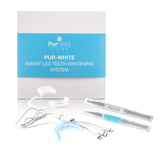 Pur White Teeth Whitening System Teeth Whitener Brilliant Complete Teeth Whitening Kit With LED Light, Smartphone Hook Up, Long Lasting White Teeth Results (36% Carbamide Peroxide)