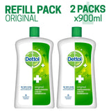 Dettol Original Liquid Soap Jar - 900 ml (Pack of 2)