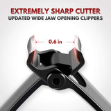 Toenail Clippers For Thick Nails for Senior, 0.6 IN Extra Large Professional Nail Clippers, Stainless Steel Heavy Duty Toe Nail Cutter, Wide Jaw Opening Fingernail, Manicure Trimmer Toe nail Clippers