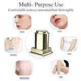 Rechargeable Facial Hair Remover for Women, Electric Painless Hair Shaver Removal Face Razors Epilator for Face Lips, Bikini and Full Body, Hair Trimmer for Women