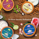 Tree Hut 24 Hour Intense Hydrating Shea Body Butter Almond & Honey, 7oz, Hydrating