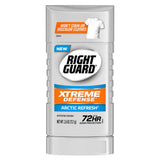 Right Guard Xtreme Defense Antiperspirant Deodorant Invisible Solid Stick, Arctic Refresh, 2.6 Ounce (Count of 4)