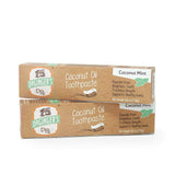 Dr. Ginger's Coconut Oil Toothpaste, 4 oz, 2 Count - Coconut Mint Flavor