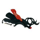 Finger Razor, Universal Blade, Single Hole Barber Cut Throat Straight Barber Finger Razor for Hair Tattoos Straight Edge Shaving SMART CUT THROAT BARBER SALON STRAIGHT RAZOR BLADE HOLDER + 10 BLADES