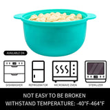 Wax Pot Set for Wax Warmer, Reusable & Non-stick Silicone Waxing Spatulas and pot for Hard Wax Heater, Easy to clean Wax Boiler Set of 2