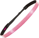 Hipsy Adjustable Non Slip Smooth Glitter & Sports Headbands for Girls & Teens Multi Packs