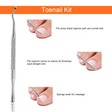 Toenail Clippers for Ingrown or Thick Toenails for Seniors, Nail Clippers for Men and Women- Sharp Stainless Steel Professional Toes Ingrown Toenail Nail Trimmer, Toenail Nail Set
