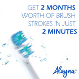 Replacement Brush Heads Compatible With Oral B- Double Clean Design, Pack of 16 Generic Electric Toothbrush Replacement Heads- Fits Oralb Pro 7000, 1000, 8000, 9000, 1500, 5000, Kids, Vitality & More!