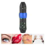 Tattoo Rotary Machine New Rocket Motor Tattoo Pen Low Noise Permanent Tattoo Gun for Tattoo Artists (Blue)