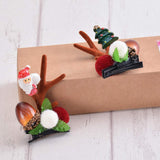 Hair Clip Hair Accessories Holiday Reindeer Hairpin Deer Hair Barrette Antler Hairpin Party Headband Set for Kids Adults