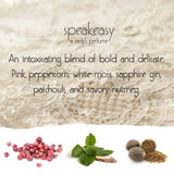 EastWest Bottlers - Speakeasy, A Lady's Perfume, Seductive + Sophisticated, 3.21 Fl. Ounces