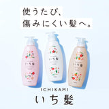 Kracie Ichikami Airy & Silky Care Shampoo Pump Net Wt.16.93oz/480g
