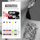 Tatooine Tattoo Kit - Complete Tattoo Machine Kit Including 1 Pro Coils Tattoo Gun 6PC Tattoo Inks Needles Tips Grips Power Supply Tattoo Accessories for Beginners Tattoo Supplies Kit