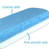 Glass Pumice Stone for Feet, Callus Remover and Foot scrubber & Pedicure Exfoliator Tool Pack of 4