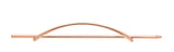 L. Erickson Oblong Metal Slide - Rose Gold