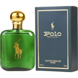 Polo by Ralph Lauren for Men, Eau de Toilette Natural Spray, 4-Fluid Ounce