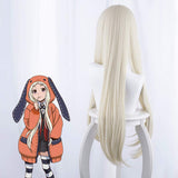 Yomoduki Runa Wig Anime Kakegurui Twin Cosplay Hair Cute Wig for Halloween Party Beige