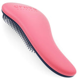 Crave Naturals Glide Thru Detangling Brush for Adults & Kids Hair - Detangler Hair Brush for Natural, Curly, Straight, Wet or Dry Hair (PINK)…