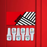 Vishine Rainbow Gel Nail Polish Set Soak Off UV LED Nail Varnish Manicure Salon Nail Art Starter Kit 6 Gel Nail Colors Gift Box