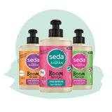 Linha Boom Looks Seda - Creme para Pentear Definicao 1000 Gr - (Seda Boom Looks Collection - Definition Combing Cream Net 35.27 Oz)