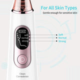 Blackhead Remover Pore Vacuum, Xpreen Pore Cleaner Facial Comedone Removal Extractor Kit and Skin Care Tool for Electric Pore Suction Face Cleanser, Beauty Device with LED Screen for Women Men Nose