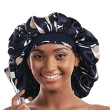 Extra Large Silky Satin Bonnet – Double Layer, Double Care