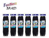 2X SOFT WAVY FAUX LOC 20" (6-Pack, 1) - Freetress Synthetic Crochet Braid Dread Locks