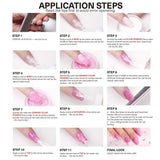 Dipping Nail Powder Colors Set - 10 Glitter Dip Powders Colors Nails Set for Christmas Party Wedding No Nail Lamp Needed for French Nail Manicure Nail Art