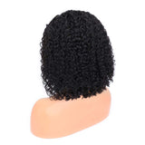 Yaster Hair 100% natural human hair in Brazil black curly wig BOB wig 150% density suitable for black women thick hair adjustable mesh cap size