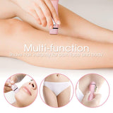 Facial Hair Remover, Painless Efficient & Precise Electric Facial Hair Epilator for Women, IPX6 Waterproof Facial Hair Trimmer Facial Shaver for Cheeks, Lips, legs, Underarms&Bikini