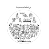 Winstonia Nail Art Stamping Plate 20 pcs Bundle Set Manicure Decoration Templates - Water-marbling, Floral, Galaxy, Fantasy, Lace, Pandas and more