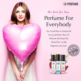 CA Perfume Impression of No 5 for Woman Fragrance Body Oils Alcohol-Free Essential Aromatherapy Sample Travel Size Roll-On 0.3 Fl Oz/10 ml X2