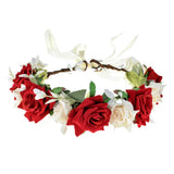 Love Sweety Rose Flower Headband Floral Crown Garland Halo