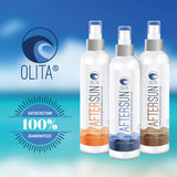 Olita: AfterSun Body Serum - 8 oz - Cool Coconut Fragrance - Hydrating Body Oil with Aloe Vera - All-Natural with Vitamin E - Cooling After Sun and Sunburn Relief