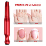 Portable Electric Nail Drill Set,Upgraded Professional Nail File With 6 Pieces Changeable Drills And Sand Bands Tool,USB Speed switch,Machine Electric Nail File for Home Salon Use（Red）