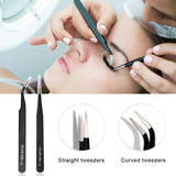 Geisofu Eyelash Extension Practice Kit, Professional Mannequin Head Tool Set Eye Lashes Graft For Makeup Practice(#1)