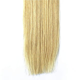 ZZRRYY Top Grade 20 Inch Keratin Pre Bonded U Tip Straight Wave Human Hair Extensions, 50 Strands, 1g/S, 50g, Remy Human Hair, Blonde (STW U Tip 20" #613, 1g/s, 50g)