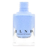ILNP Bluebird - Perano Blue Speckled Nail Polish, Chip Resistant, 7-Free, Non-Toxic, Vegan, Cruelty Free, 12ml
