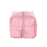 MINISO Minigo Waterproof Travelling Cosmetic Make-up Storage Bag 1 Layer, Portable Makeup Pouch Travel Organizer Bag - Pink