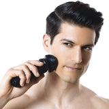 Electric Shaver Razor for Men,UICINOY Wet&Dry Metal IPX7 Waterproof Removable Mens Rotary Shavers with Type-C Charger Adapter