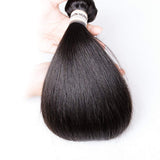 18 20 22 Brazilian Virgin Hair Straight 100% Unprocessed Human Hair Hair Extensions Natural Color (18 20 22, Black)