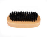 Kent Brushes Natural Black Bristle Nail Brush in Beechwood