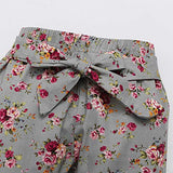 Renotemy Infant Baby Clothes Girl Newborn Outfits Long Sleeve Romper Pants Set