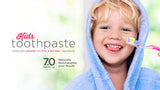 ORL Organic Bubblegum Toothpaste for Kids - A Natural Safe Formula Uniquely Created to Clean Your Child’s Mouth, Helps Whiten Their Teeth, & Strengthen Tooth Enamel All Without Harmful Ingredients.